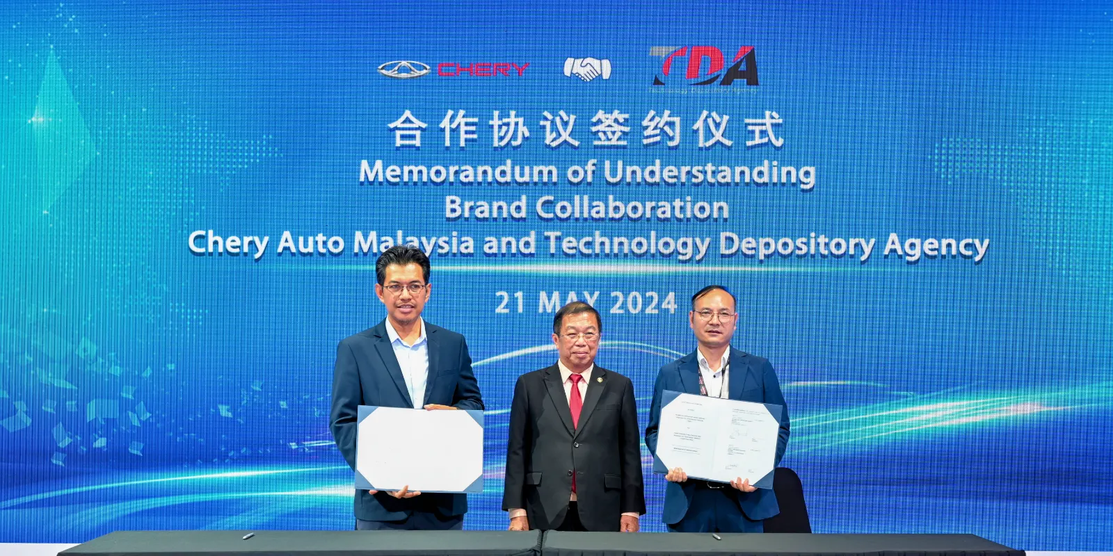 CHERY AUTO MALAYSIA AND TDA SIGNS MOU TO DRIVE ESG INITIATIVES IN THE AUTOMOTIVE INDUSTRY