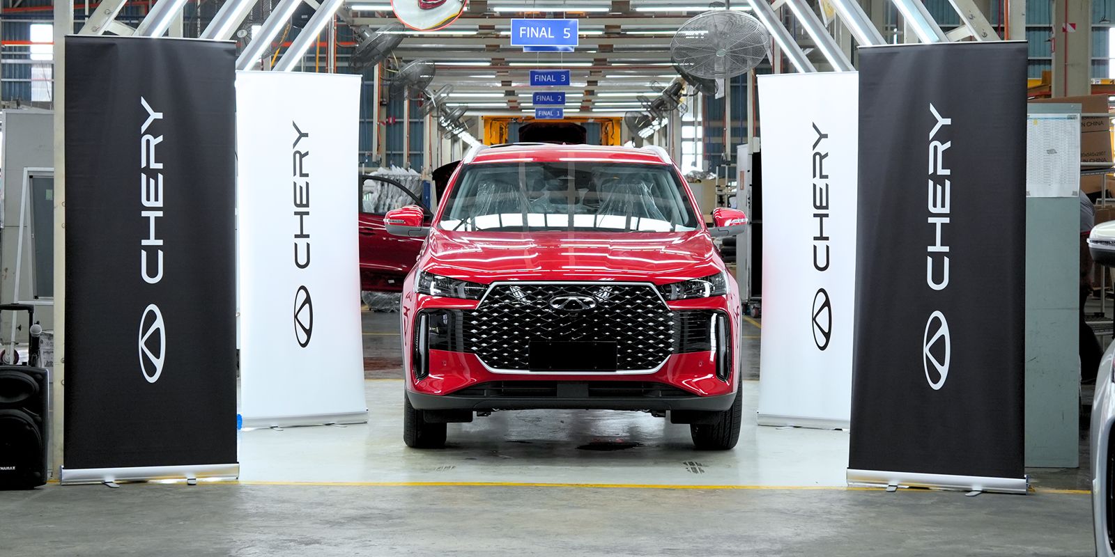 LOCALLY ASSEMBLED CHERY TIGGO CROSS IN TURBO AND HYBRID ROLLS OFF THE LINE IN KULIM